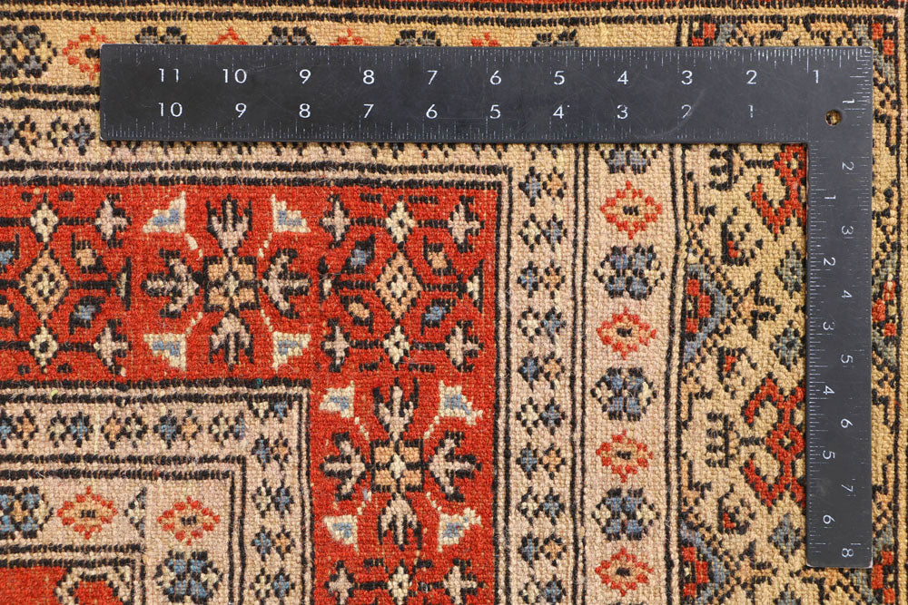 Coral Caucasian 3' 5 x 6' 6 - No. 41446 - ALRUG Rug Store