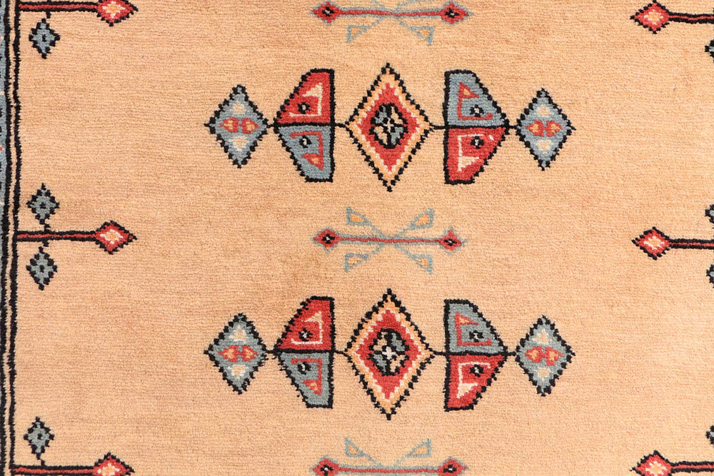 Wheat Caucasian 3' 5 x 6' 2 - No. 41447 - ALRUG Rug Store