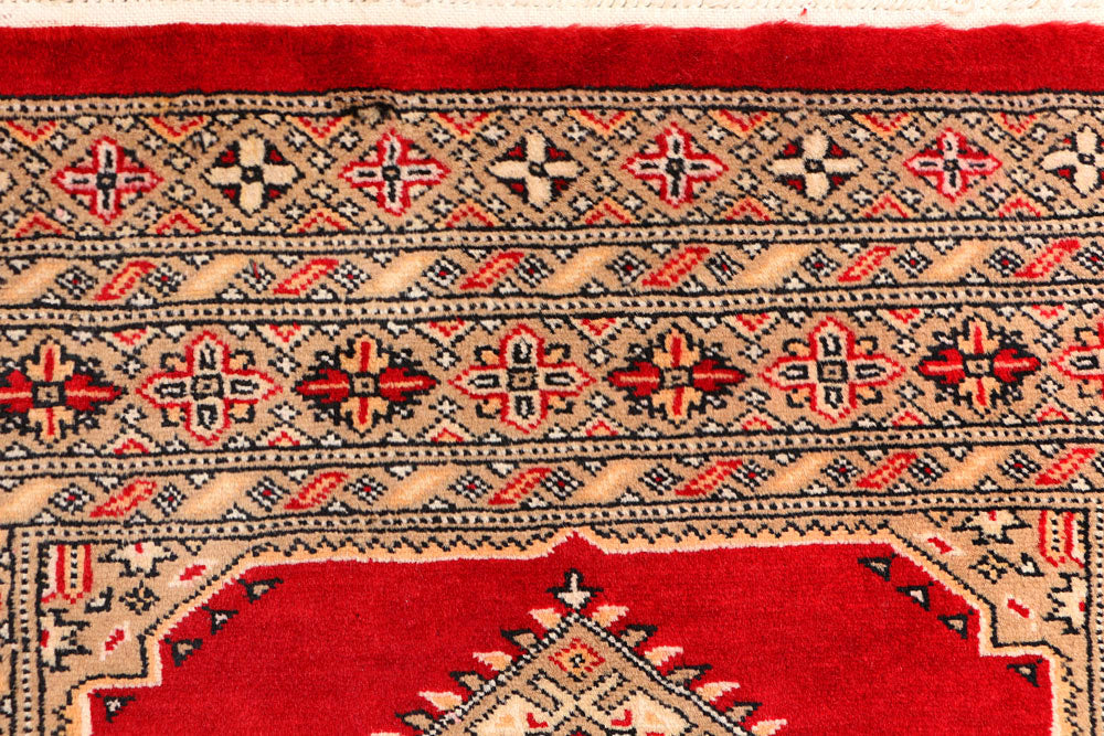 Dark Red Jaldar 3' 1 x 5' 7 - No. 41450 - ALRUG Rug Store