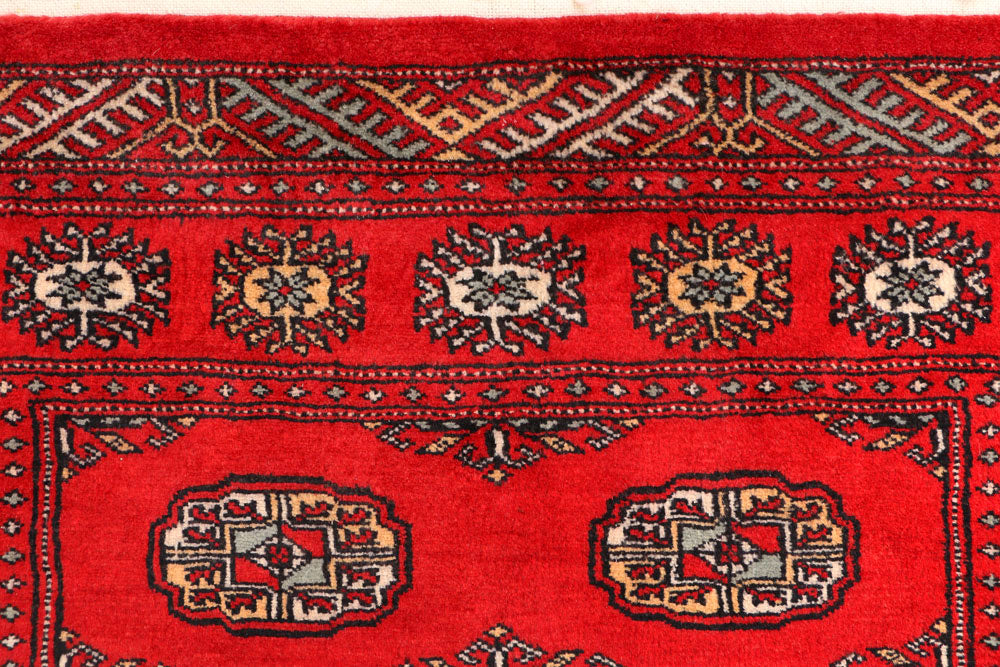 Dark Red Bokhara 3' 1 x 6' 1 - No. 41452 - ALRUG Rug Store