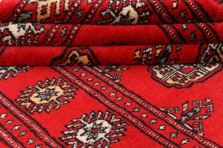 Dark Red Bokhara 3' 1 x 6' 1 - No. 41452 - ALRUG Rug Store
