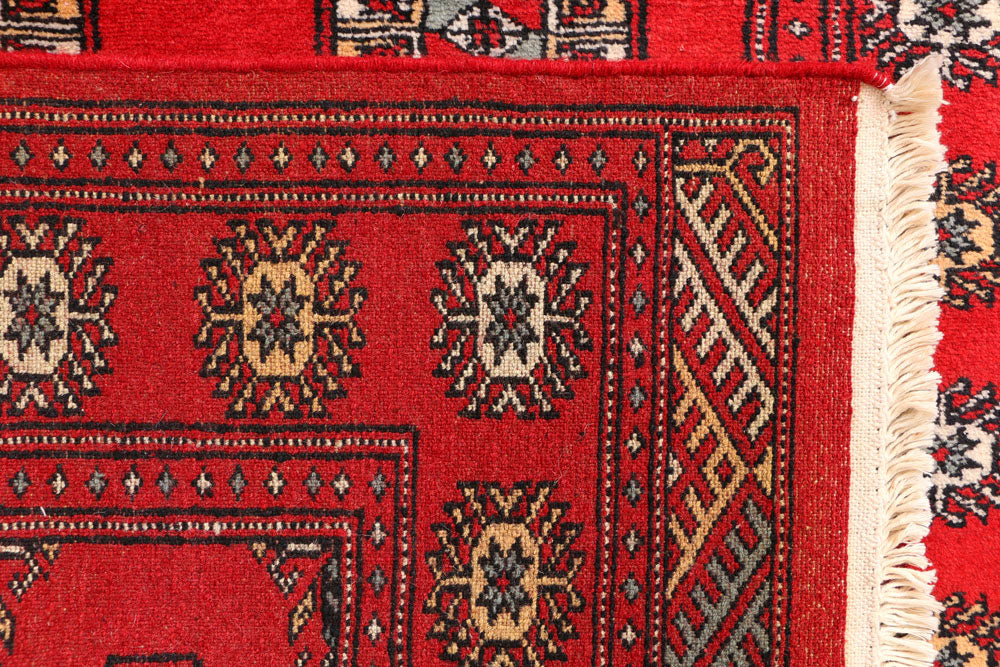 Dark Red Bokhara 3' 1 x 6' 1 - No. 41452 - ALRUG Rug Store