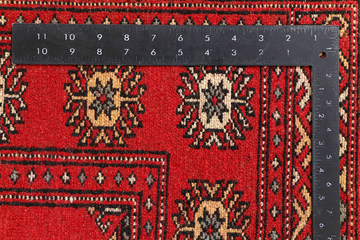 Dark Red Bokhara 3' 1 x 6' 1 - No. 41452 - ALRUG Rug Store