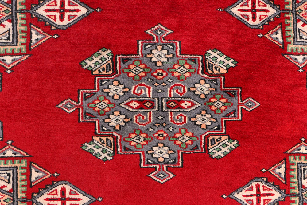 Dark Red Caucasian 3' 4 x 5' 10 - No. 41455 - ALRUG Rug Store