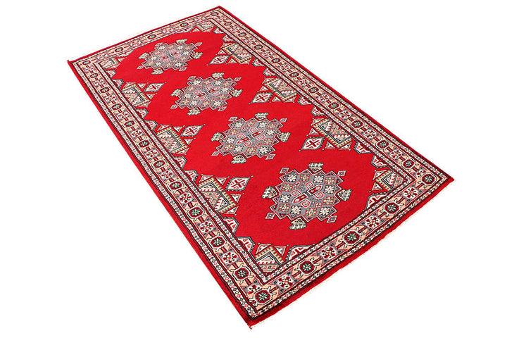 Dark Red Caucasian 3' 4 x 5' 10 - No. 41455 - ALRUG Rug Store