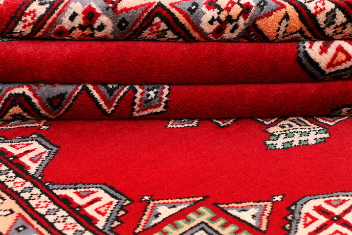 Dark Red Caucasian 3' 4 x 5' 10 - No. 41455 - ALRUG Rug Store