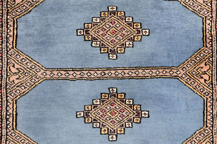 Steel Blue Jaldar 3'  1" x 5'  7" - No. QA42497