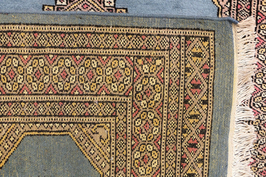 Steel Blue Jaldar 3'  1" x 5'  7" - No. QA42497