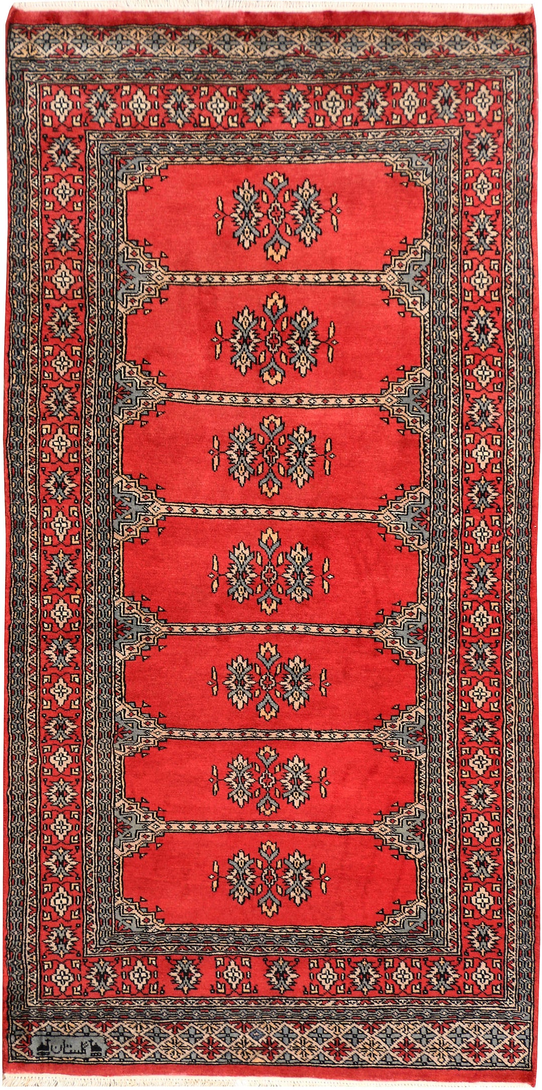Tomato Jaldar 3' 3 x 6' 2 - No. 41464 - ALRUG Rug Store