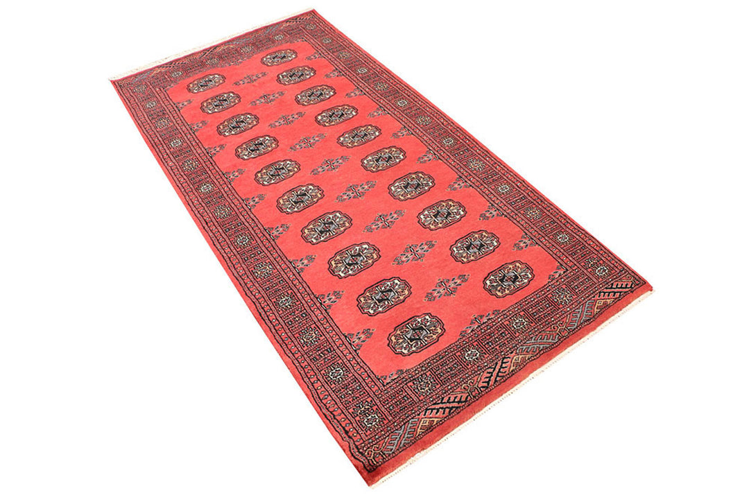 Salmon Bokhara 3'  1" x 6' " - No. QA48418