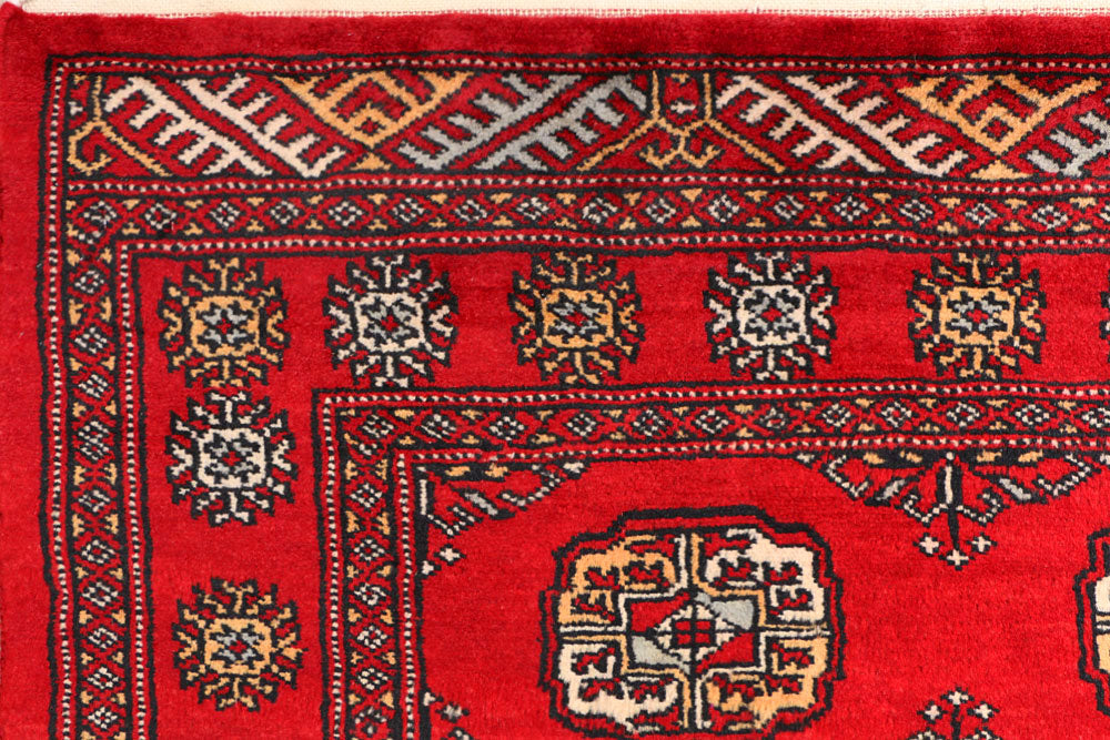 Dark Red Bokhara 3' 1 x 6' - No. 41473 - ALRUG Rug Store