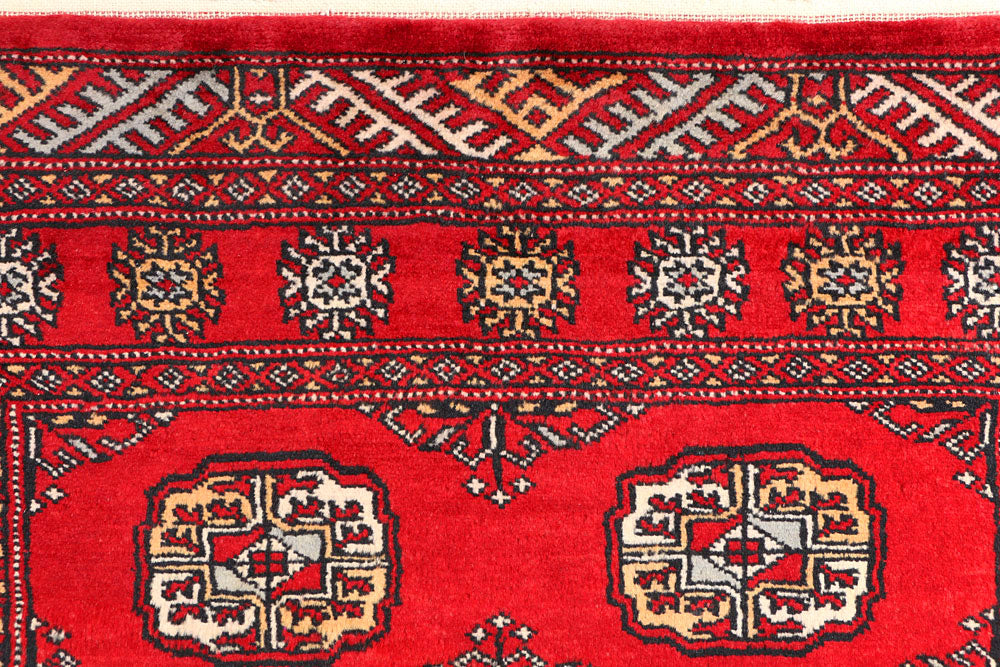 Dark Red Bokhara 3' 1 x 6' - No. 41473 - ALRUG Rug Store