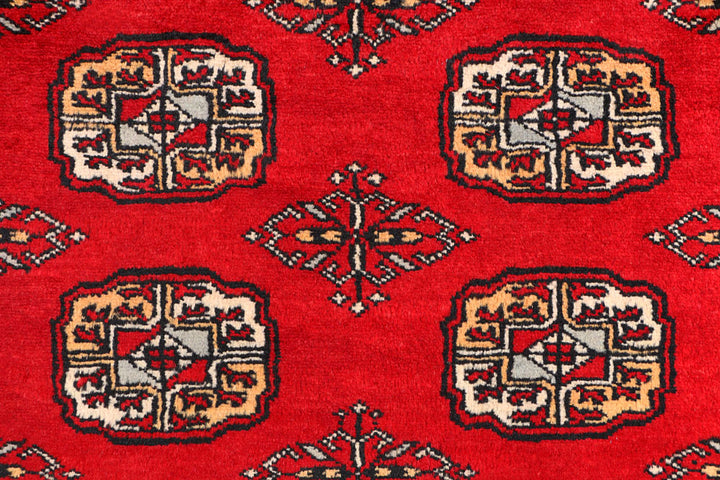 Dark Red Bokhara 3' 1 x 6' - No. 41473 - ALRUG Rug Store