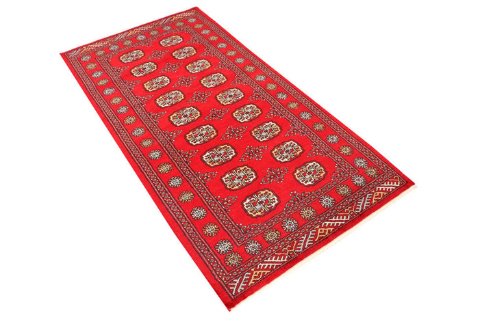 Dark Red Bokhara 3' 1 x 6' - No. 41473 - ALRUG Rug Store