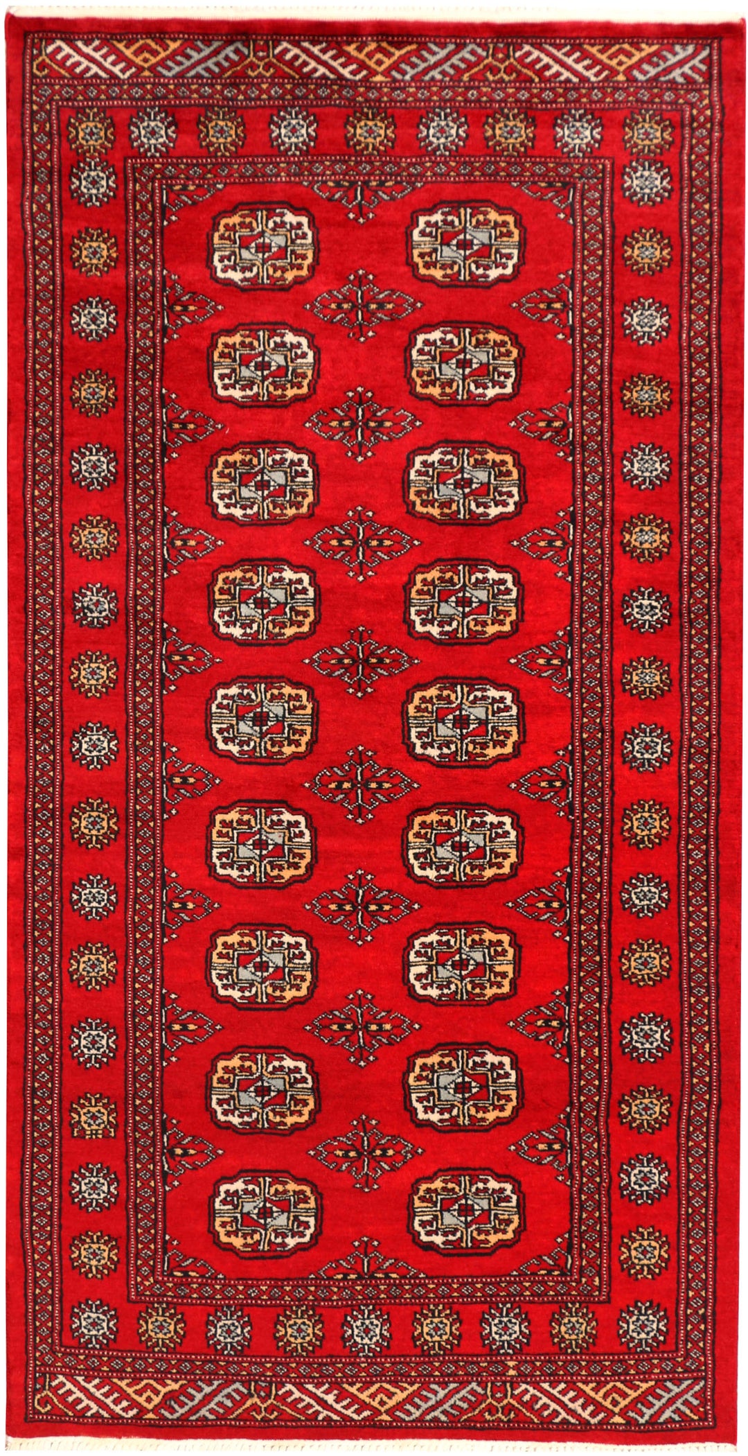Dark Red Bokhara 3' 1 x 6' - No. 41473 - ALRUG Rug Store