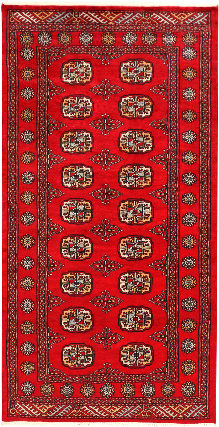 Dark Red Bokhara 3' 1 x 6' - No. 41473 - ALRUG Rug Store