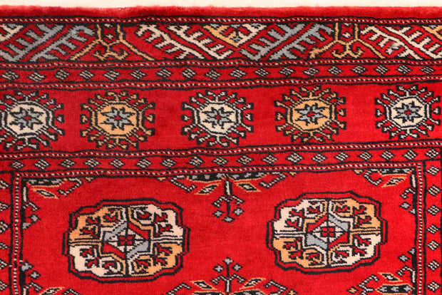 Dark Red Bokhara 3' x 6' - No. 41481 - ALRUG Rug Store