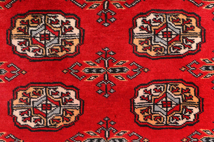 Dark Red Bokhara 3'  x" 6' " - No. QA64318