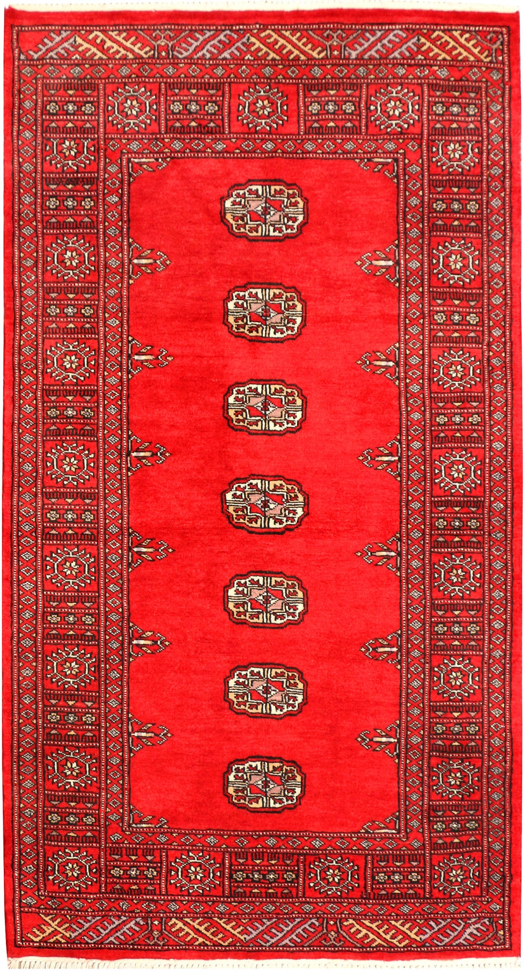 Red Bokhara 3' 1 x 5' 7 - No. 41483 - ALRUG Rug Store