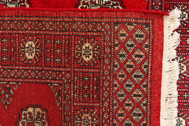 Red Bokhara 3' 1 x 5' 4 - No. 41486 - ALRUG Rug Store