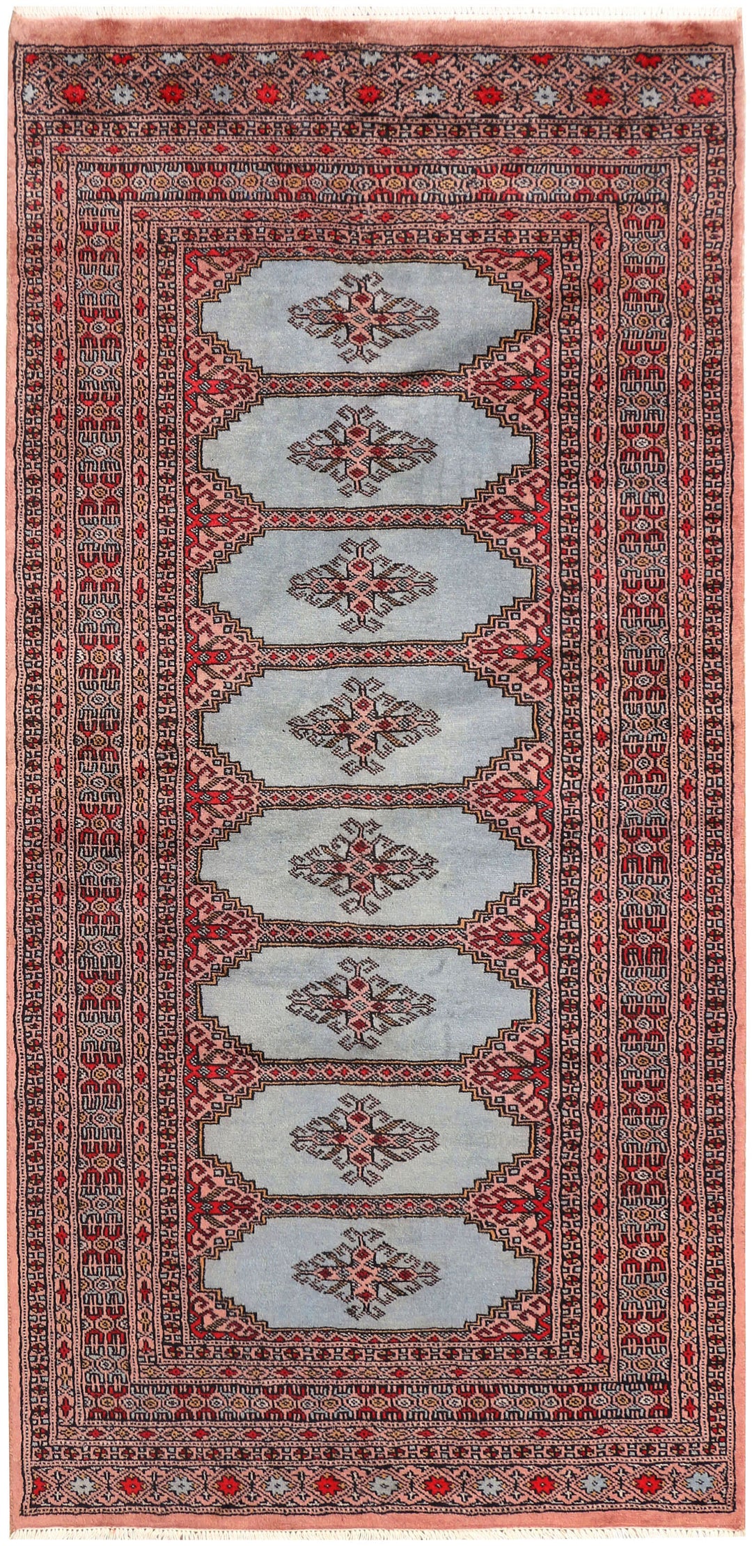 Slate Grey Jaldar 3' 1 x 6' 2 - No. 41487 - ALRUG Rug Store