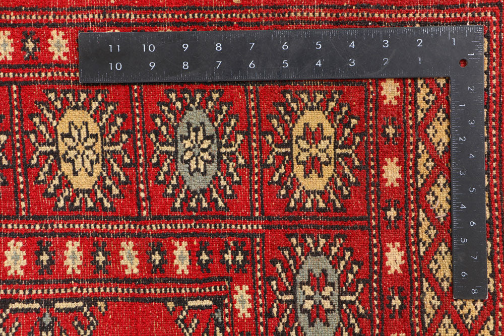 Red Bokhara 3' 1 x 5' 6 - No. 41489 - ALRUG Rug Store