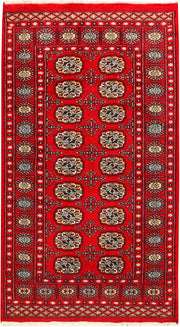 Red Bokhara 3' 1 x 5' 6 - No. 41489 - ALRUG Rug Store
