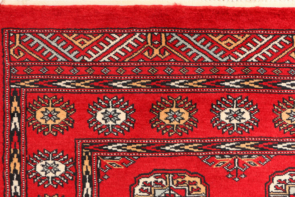 Red Bokhara 3' 1 x 5' 7 - No. 41490 - ALRUG Rug Store