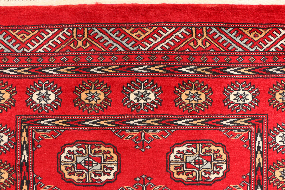 Red Bokhara 3' 1 x 5' 7 - No. 41490 - ALRUG Rug Store