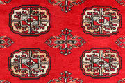 Red Bokhara 3' 1 x 5' 7 - No. 41490 - ALRUG Rug Store
