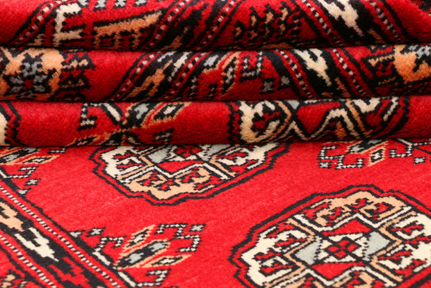Red Bokhara 3' 1 x 5' 7 - No. 41490 - ALRUG Rug Store