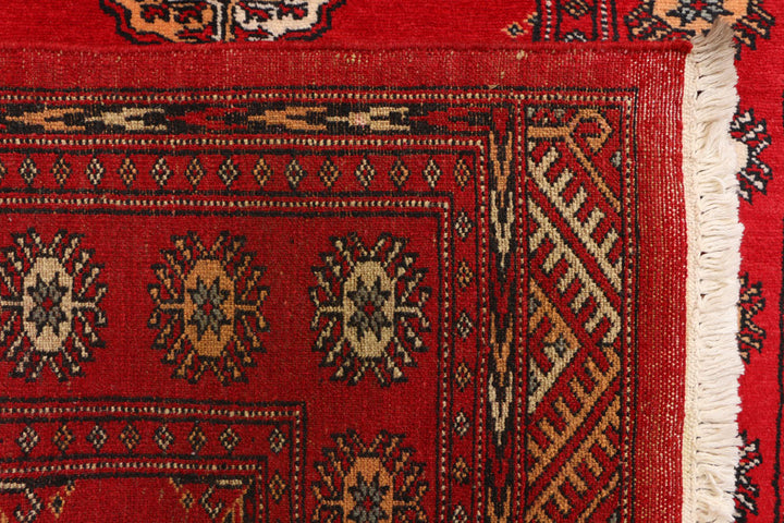 Red Bokhara 3' 2 x 6' 2 - No. 41497 - ALRUG Rug Store