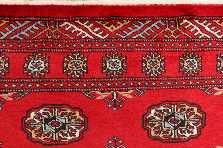 Red Bokhara 3' 3 x 5' 7 - No. 41498 - ALRUG Rug Store