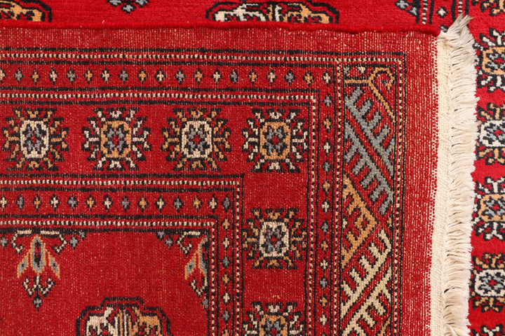 Red Bokhara 3' 3 x 5' 7 - No. 41498 - ALRUG Rug Store
