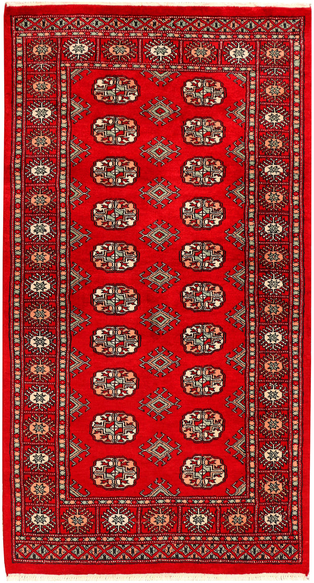 Red Bokhara 3'  x" 5'  7" - No. QA69326