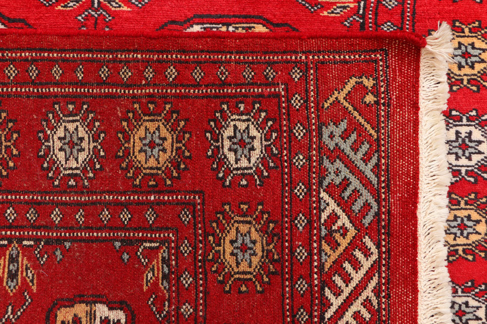 Red Bokhara 3' 1 x 5' 11 - No. 41501 - ALRUG Rug Store