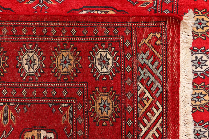 Red Bokhara 3' 1 x 5' 11 - No. 41501 - ALRUG Rug Store