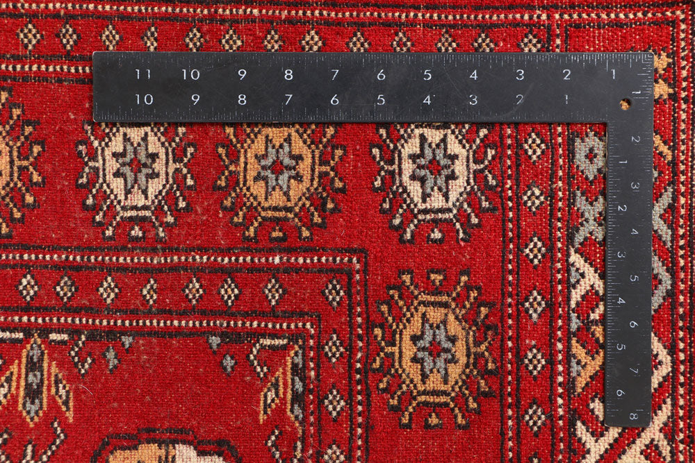 Red Bokhara 3' 1 x 5' 11 - No. 41501 - ALRUG Rug Store