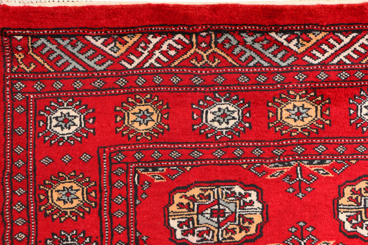 Dark Red Bokhara 3' x 5' 6 - No. 41502 - ALRUG Rug Store