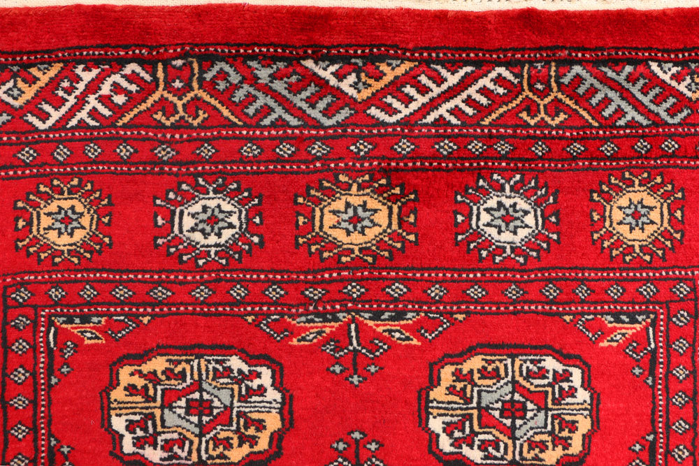Dark Red Bokhara 3' x 5' 6 - No. 41502 - ALRUG Rug Store