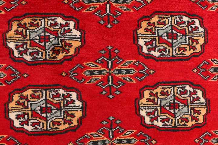 Dark Red Bokhara 3' x 5' 6 - No. 41502 - ALRUG Rug Store