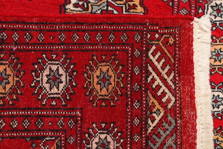 Dark Red Bokhara 3' x 5' 6 - No. 41502 - ALRUG Rug Store