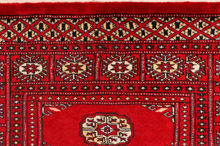 Red Bokhara 3' x 5' 10 - No. 41507 - ALRUG Rug Store