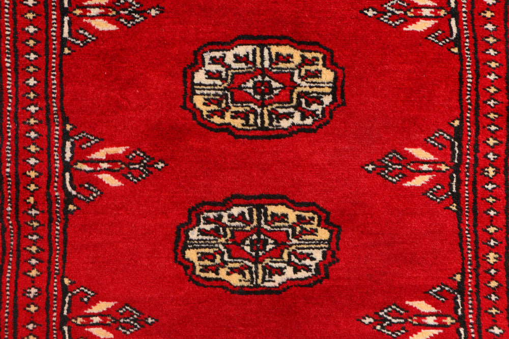 Red Bokhara 3' x 5' 10 - No. 41507 - ALRUG Rug Store