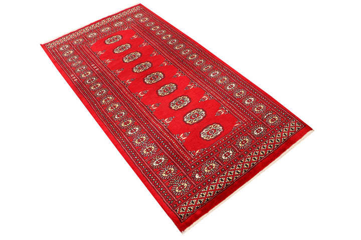 Red Bokhara 3' x 5' 10 - No. 41507 - ALRUG Rug Store