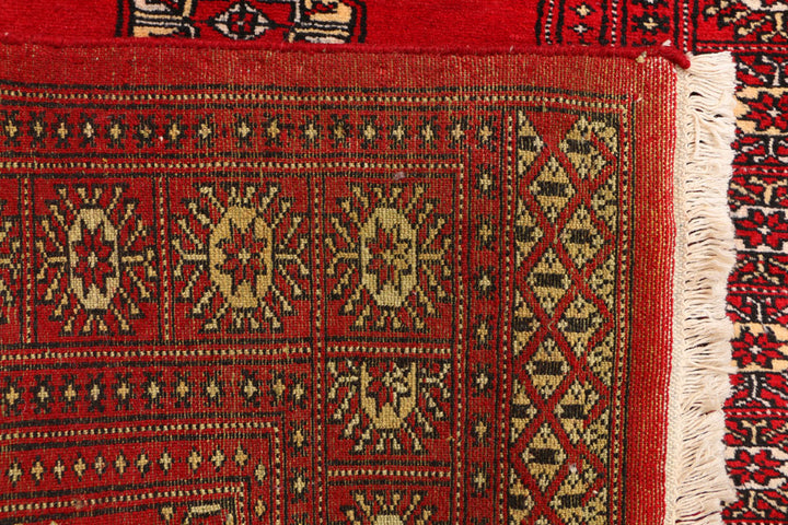 Red Bokhara 3' x 5' 10 - No. 41507 - ALRUG Rug Store