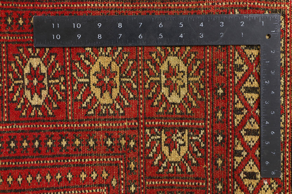 Red Bokhara 3' x 5' 10 - No. 41507 - ALRUG Rug Store