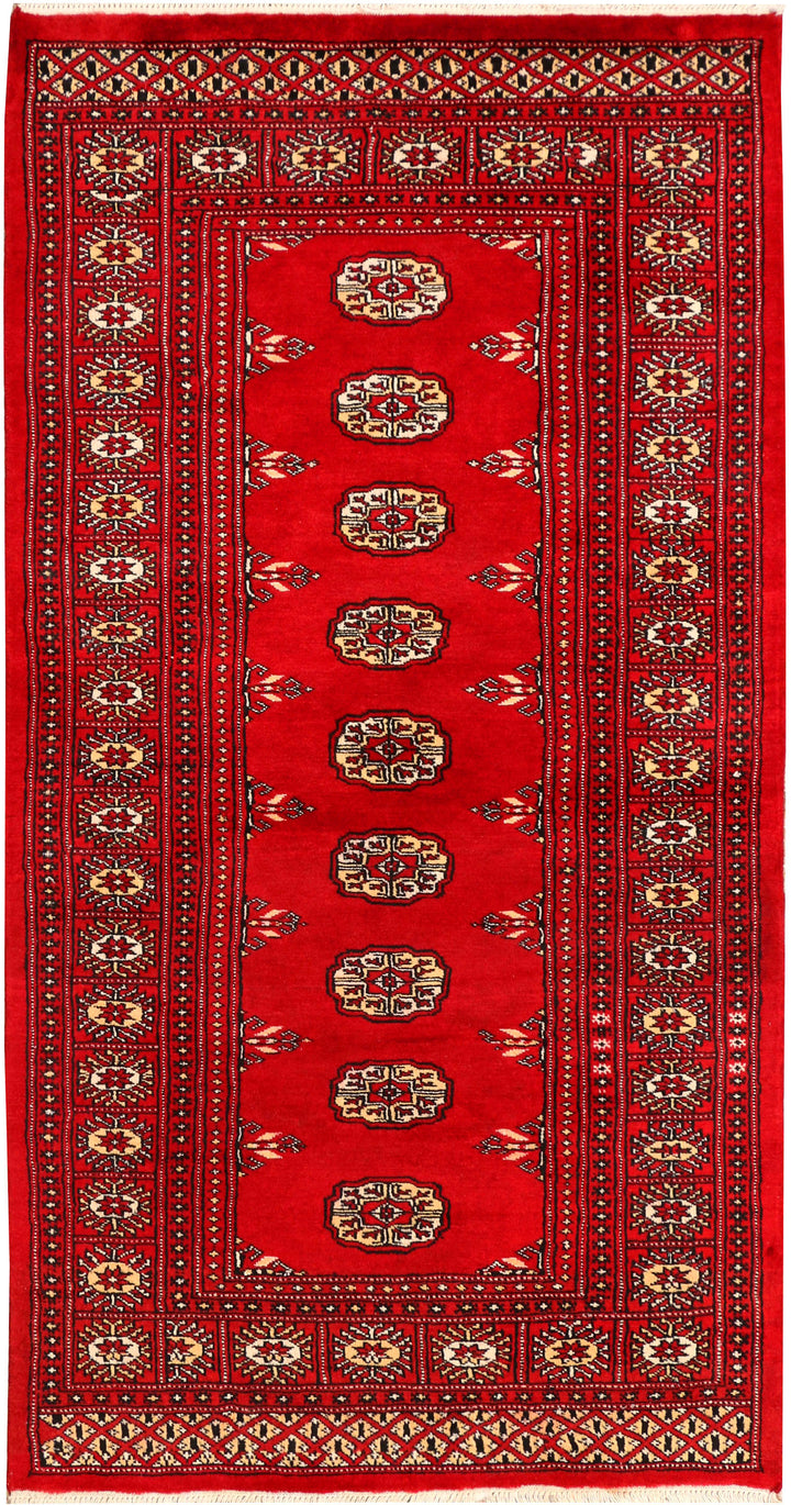 Red Bokhara 3' x 5' 10 - No. 41507 - ALRUG Rug Store