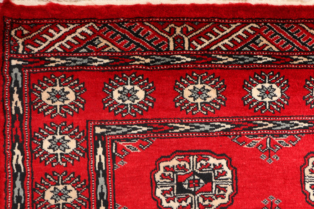 Dark Red Bokhara 3' 1 x 6' 1 - No. 41508 - ALRUG Rug Store