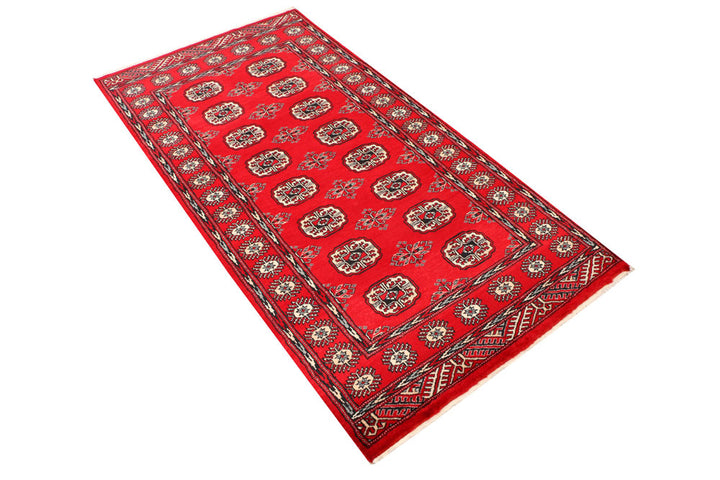 Dark Red Bokhara 3' 1 x 6' 1 - No. 41508 - ALRUG Rug Store